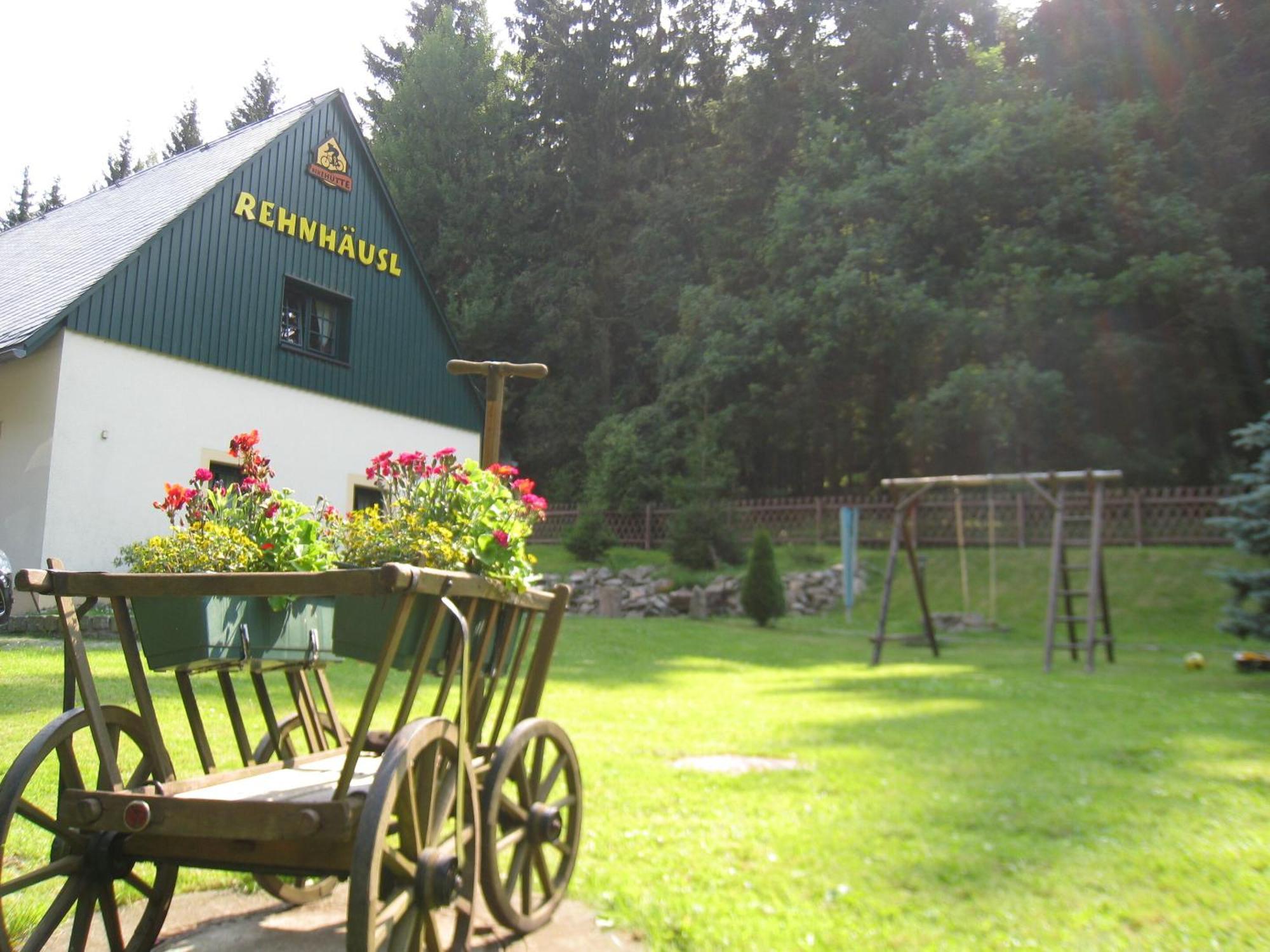 Ferienhaus Bikehütte Rehnhäusl Geising Exterior foto