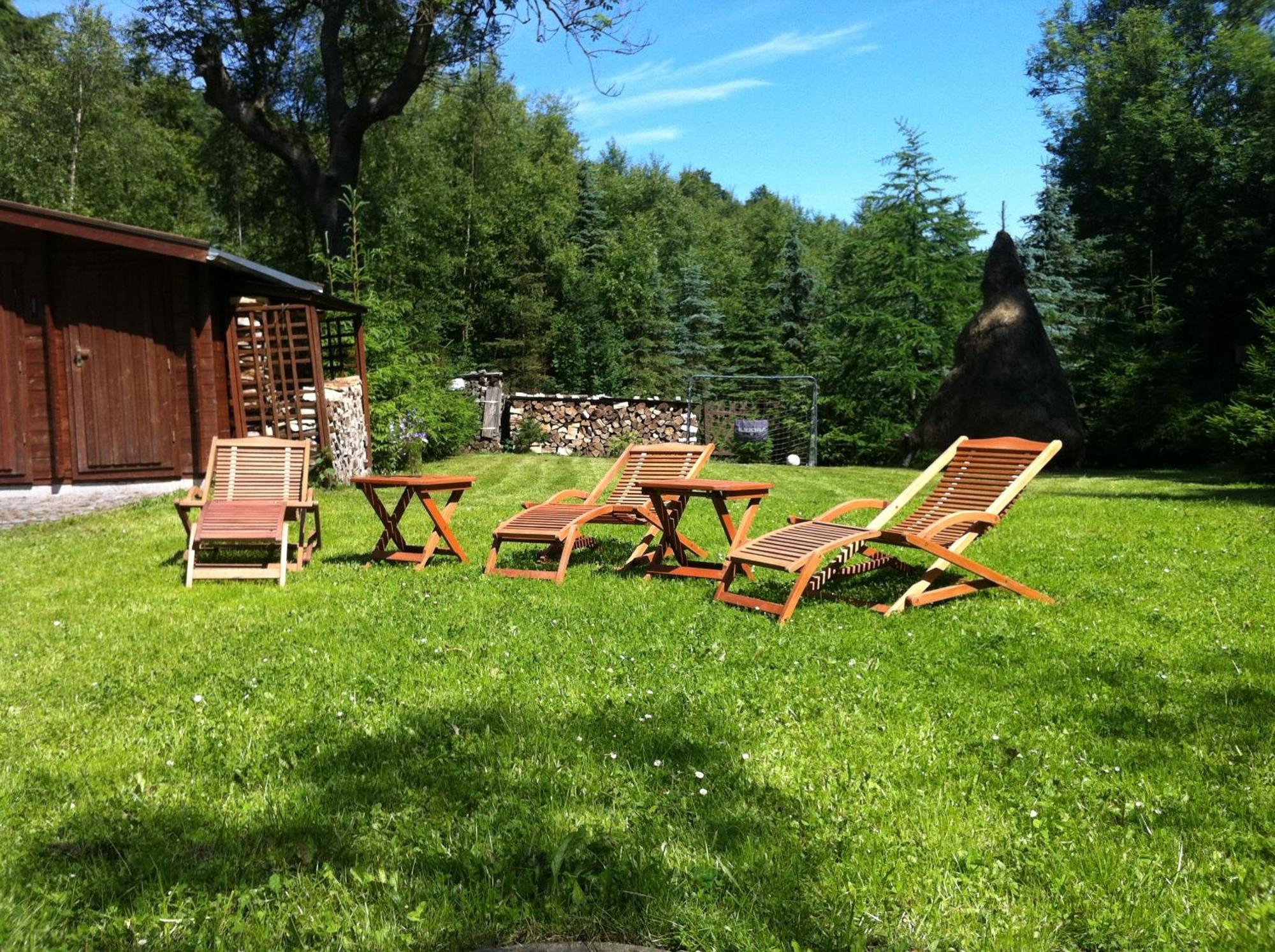 Ferienhaus Bikehütte Rehnhäusl Geising Exterior foto